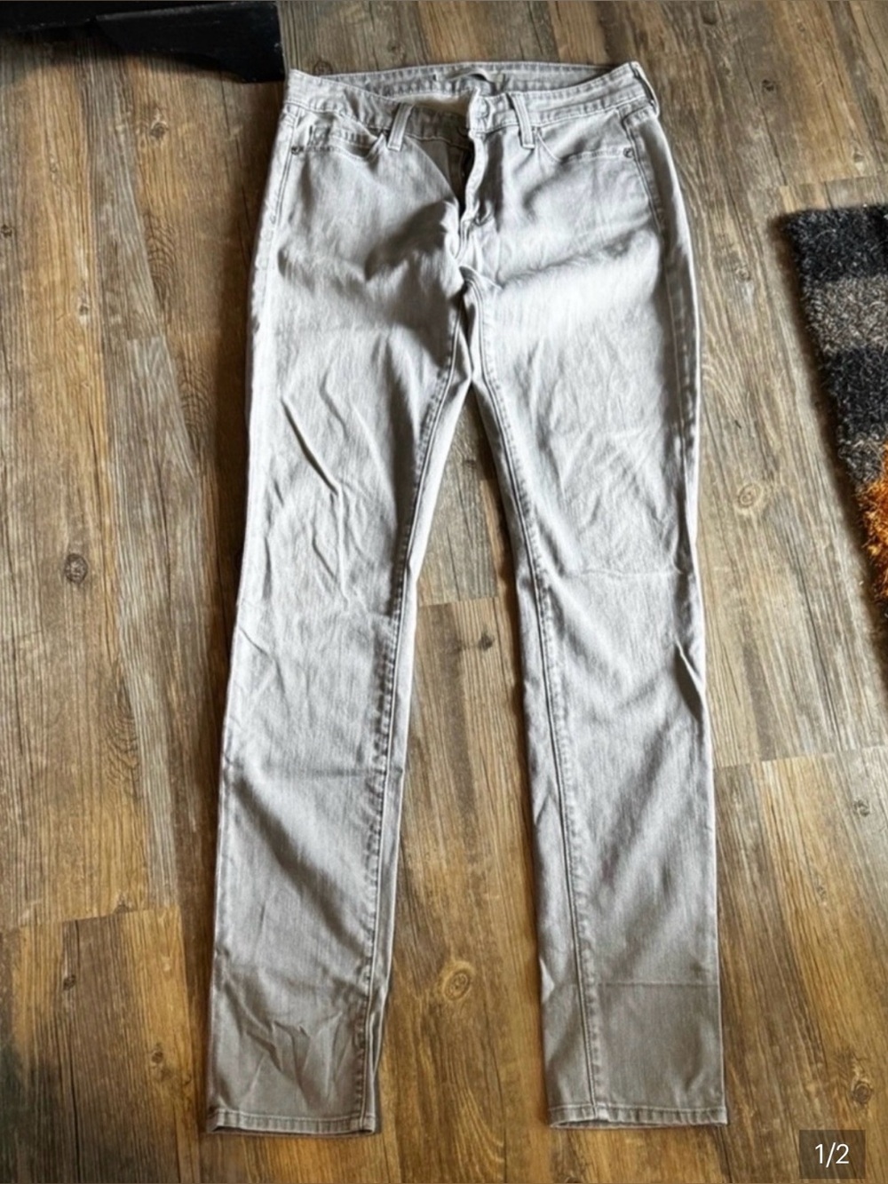 Vince Gray Straight Leg Jeans Size 27